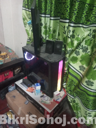 Core i5 6th generation Ram 8GB HDD 256GB Monitor 20